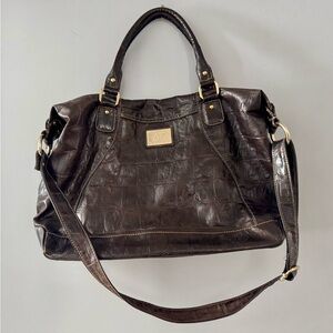 Anne Klein Dark Brown Shoulder Bag
